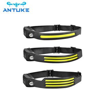 USB Charging LED Headlight for Outdoor Riding and Night Fishing