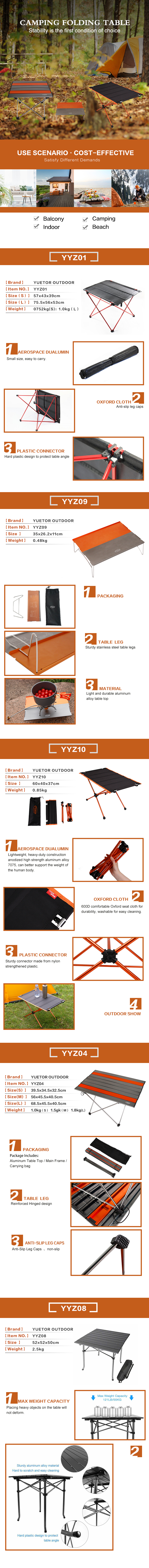 Camping Folding Table Series