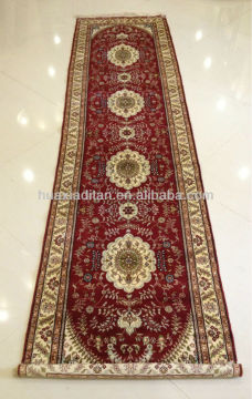 guangzhou red persian hand knotted handmade runner in guangzhou