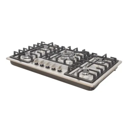 Liquefied Petroleum Gas Cooker: 5 Burners Hotpoint Hob Gas Stove