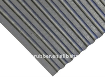 ribbed rubber floor mat ,3mm,4mm,5mm,6mm