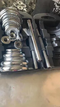 High-End Manufacturing Exercise Steel Weights Fitness Dumbbells