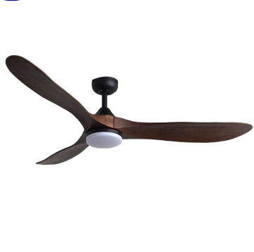 Traditional Hot Model 60 Inch Wooden Blade Ceiling Fan with Silent Design for Mountain Air