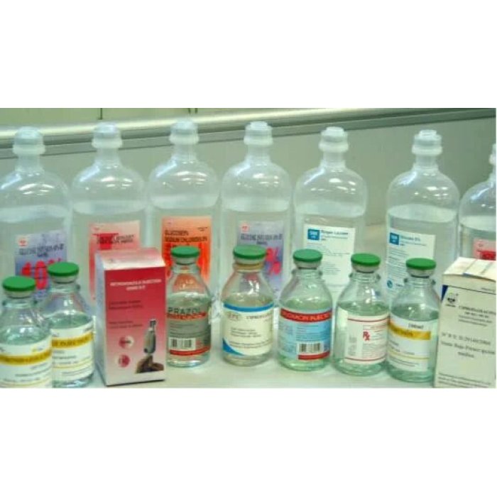 كيس جلوكوز 5% منقوع 100 مل من البلاستيك الزجاجي