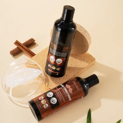 OEM/ODM Custom Sandalwood Beard Shampoo for Men