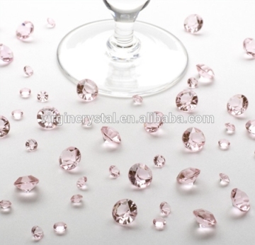 Wholesale Sparking Acrylic crystal Wedding Party Decoration Scatters Crystals Diamond table Confetti