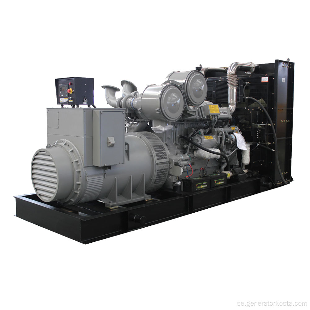 Med Perkins motordieselgenerator