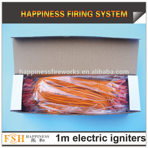 Liu yang Happinessfireworks 1M display igniters can match any firing systems+ 100% fire rate, high quality low price