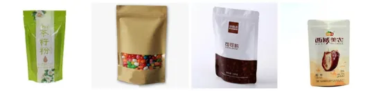 Stand Up Zipper Four Side Sealing Making Machine