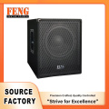 Subwoofer de gabinete de madera premium con amplificador clase D