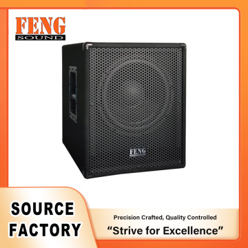Premium Wooden Cabinet Subwoofer with Class D Amplifier