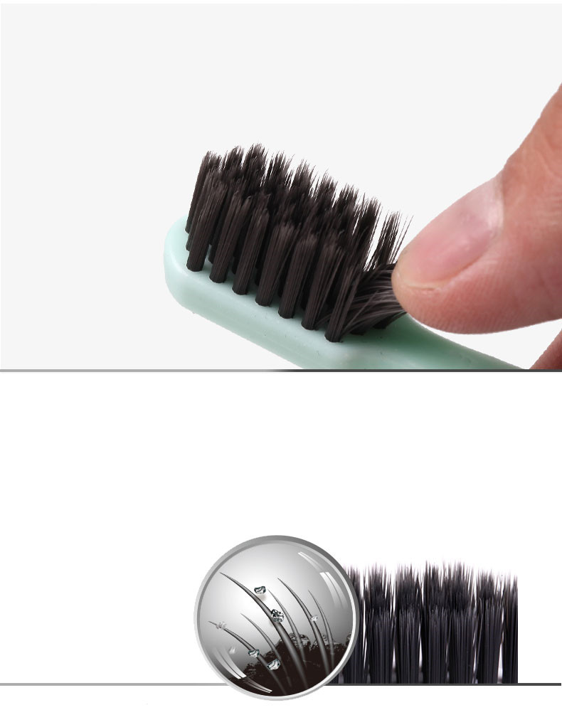 Bamboo Charcoal Soft Toothbrush 