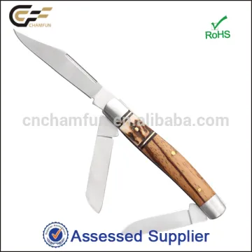 Traditional Multi Purpose Multiple Blade Folding Pocket Knife
