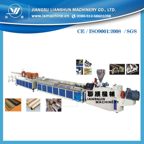 PVC/ PE/ PP Wood Plastic Production Line (SJSZ)