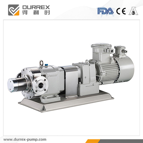 Chemicals transfer lobe pump in paper making industry