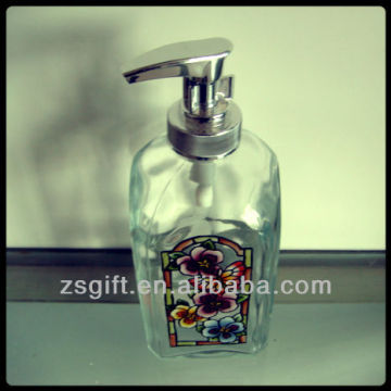 polyresin gifts,clear bath bottle decorations,home decoration,holiday gift with factory OEM/ODM,2014 new product