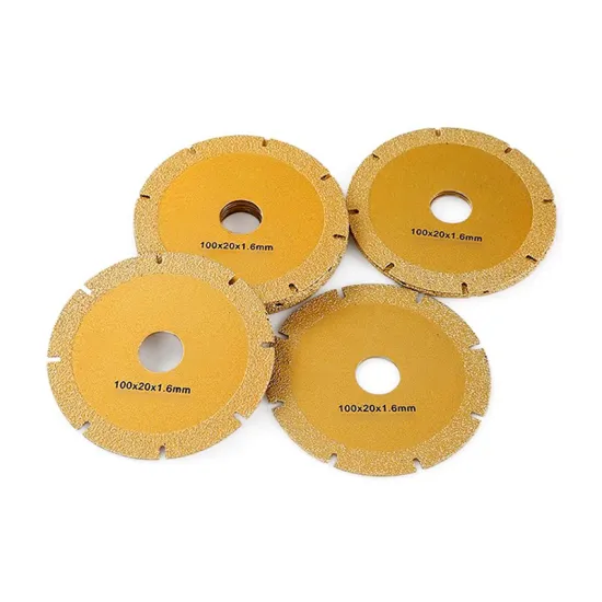 Hot Sale Vacuum Brazed Diamond Saw Blades for Iron and Steel Cutting