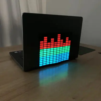 Custom Glowing Laptop Skins & Stickers for 13" and 15" Laptops