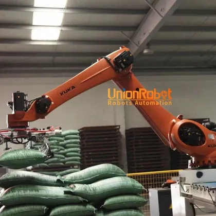 FANUC Robotic Arm for Industrial Palletization