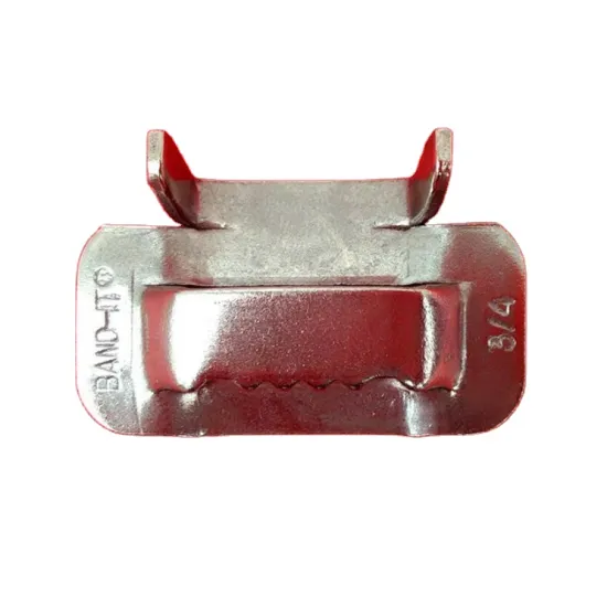 SS201 Stainless Steel Buckle 3/8*1mm Steel Ear-Lokt Buckle