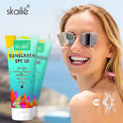 OEM Private Label Hydrating Whitening Sunscreen for Black Skin - UV Protection Spray Cream