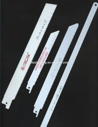 Reciprocating saw blades