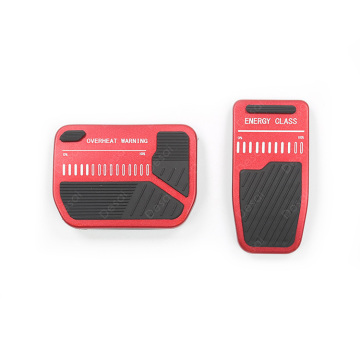 Red Foot Pedal Cover for Tesla Model 3/Y 2017-2023