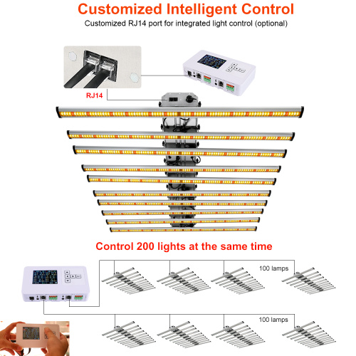 800W de la planta médica interior LED Crece la luz