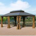 Metal Gazebo Canopy With Galvanized Steel Double