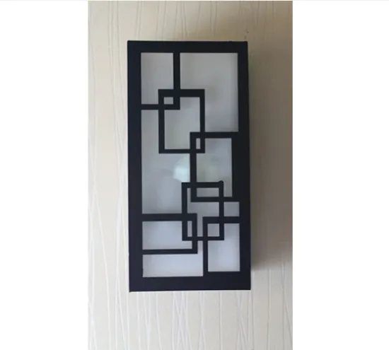 Wall Lamp with rectangle shape