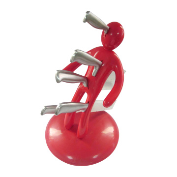 Knife Holder with 5PCS Stainless Steel Knives