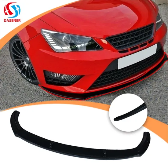 Factory Direct Honghang Top Quality Front Bumper Lip Splitter for Seat Ibiza 2013-2021