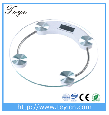 smart body analyze scale round weighing scale cheapest digital body scale