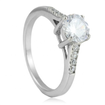 Yiwu Aceon Stainless Steel Diamond Micro Paved Band Ring