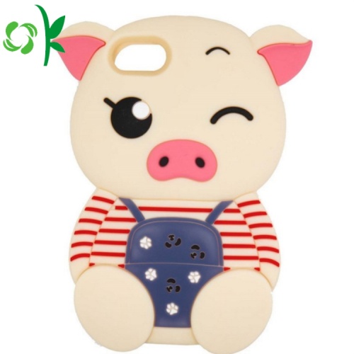 Tùy chỉnh thiết kế 3D Silicone Cartoon Phone Case