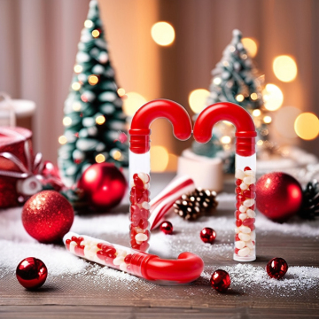 OEM Custom Christmas Themed Chewy Fruit Jelly Bean Candy - Spicy Sour & Salty Bitter Taste, Boxed for Adults and Children