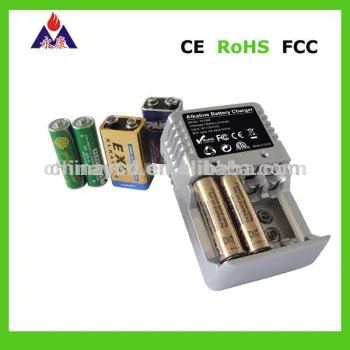 China supplier of alkaline battery charger a aa 9v
