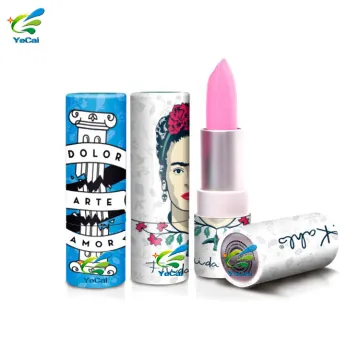 OEM & ODM bronzing process lipstick paper tube cosmetic lip balm tube paper eco friendly lipstick tube
