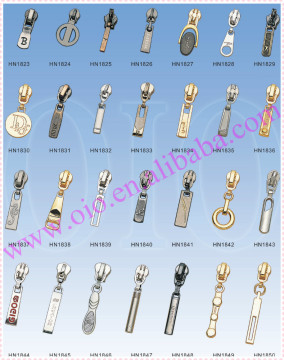 2015 Favorable Price OEM Services Garments Gold Metal Zipper Sliders