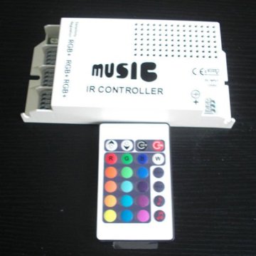 DC12V/24V RGB led flashing light music control