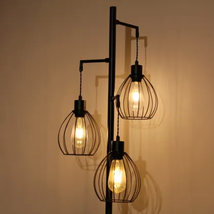 wrought iron floor lamp