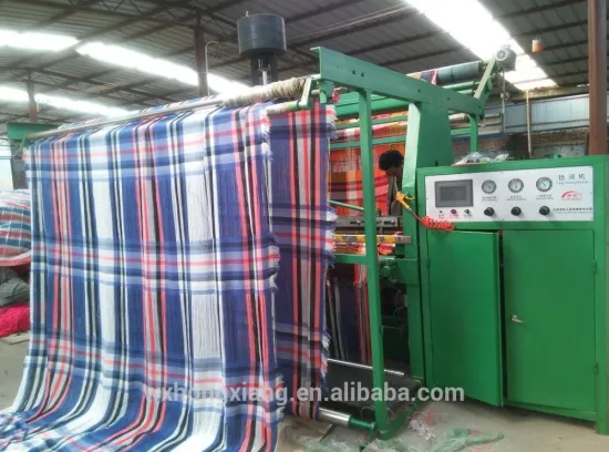 professional scarf fringing machine