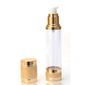 Airless Pump Bottle Luxury gold airless lotion pump bottle Manufactory