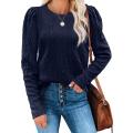 Womens Sweaters Trendy Round Neck