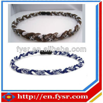 Titanium Athletic Necklaces and Bracelets