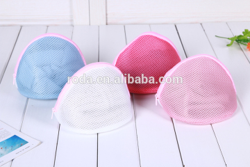 2015 hot selling!dry cleaning polyester mesh sandwich fabric hemisphere laundry bag