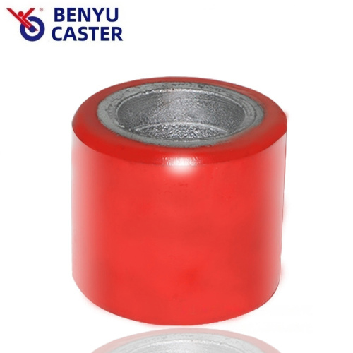 TPU Double Bearing Polyurethane Forklift Truck Wheel