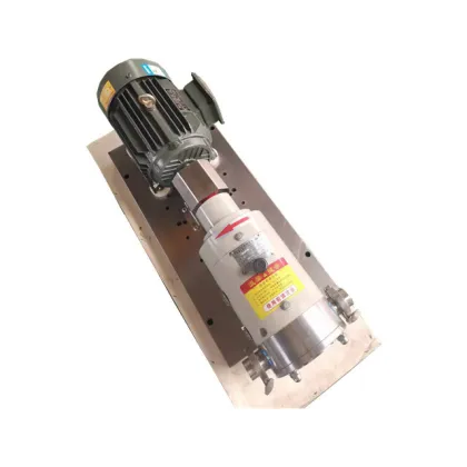 Rotor pump chocolate molasses pump stainless steel