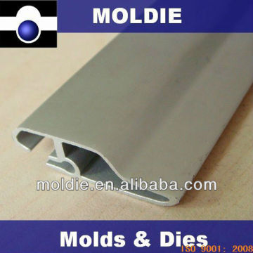 Anodized aluminium profile for refrigerators handle