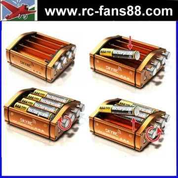 Auto cut discharger for AAA size Ni-MH rechargeable batteries